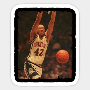 Donyell Marshall - Vintage Design Of Basketball Sticker